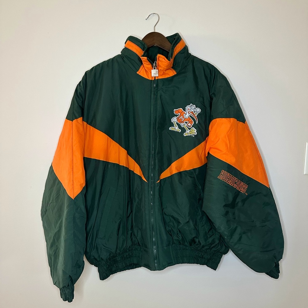 Vintage 90s Miami Hurricanes Jacket